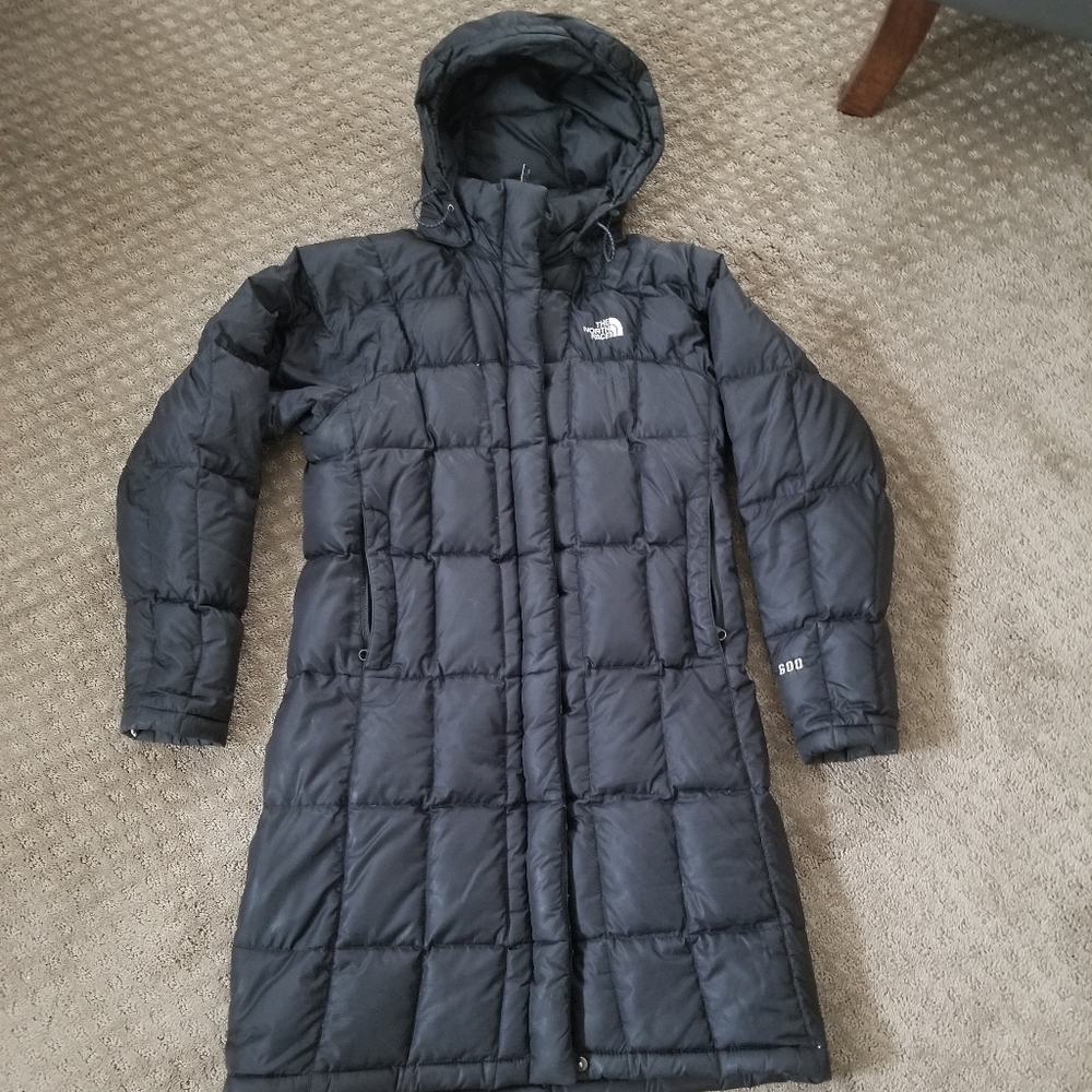 The northface metropolis knee length coat